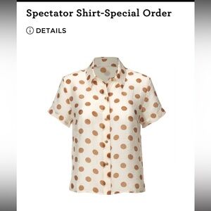 Cabi Spectator Shirt. Size: Large. Never worn!